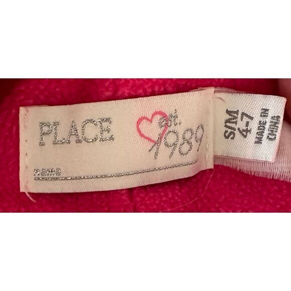 Girls Fleece Peruvian Hat, Size:4-7 - Picture 4 of 5